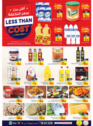 Less Than Cost