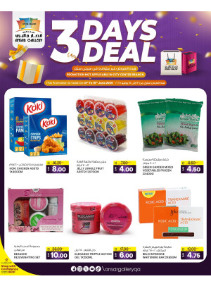3 Days Deals