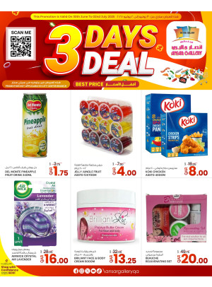 3 Days Deals