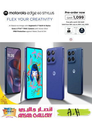 Pre-order - Motorola Edge 60 Smartphone