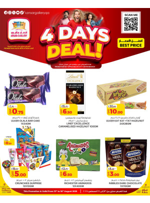 4 Days Deals