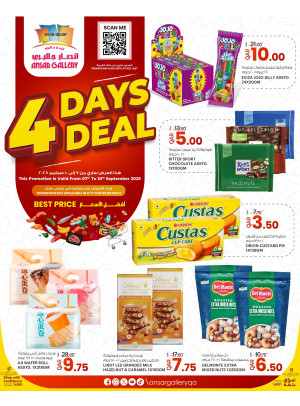 4 Days Deals