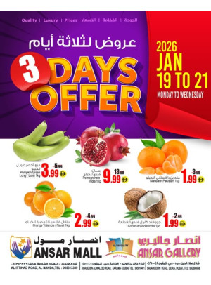 3-Days Offer