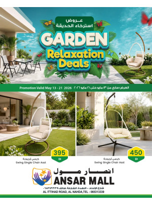 Garden Relaxation Deals - Sharjah