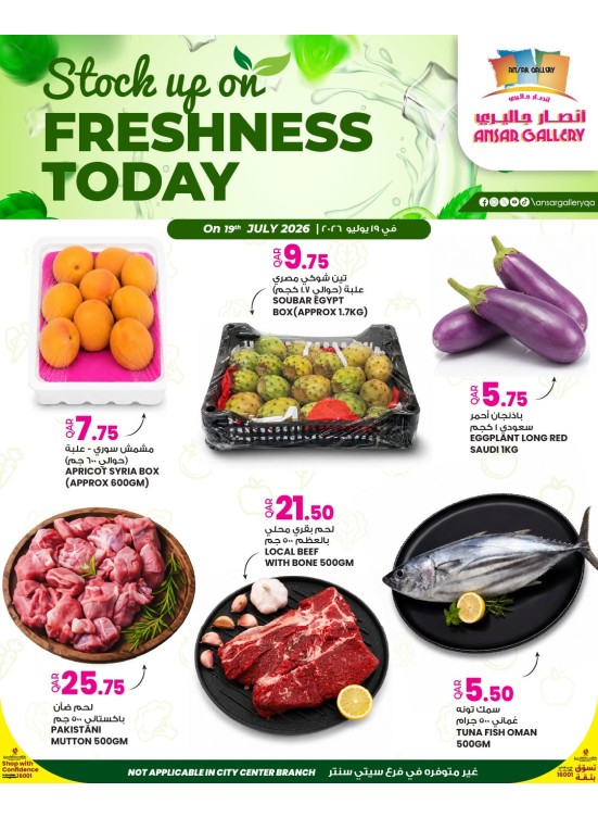Freshness Today Offer