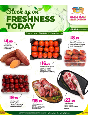 Freshness Today Offer