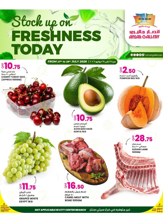 Freshness Today Offer