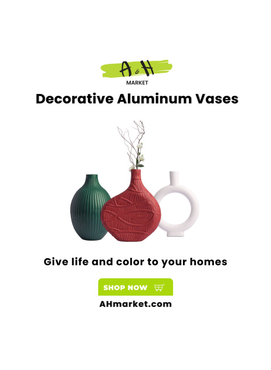 Wow Sale on Decorative Aluminum Vases