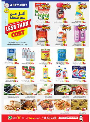 Less Than Cost