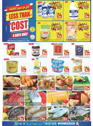 Less Than Cost