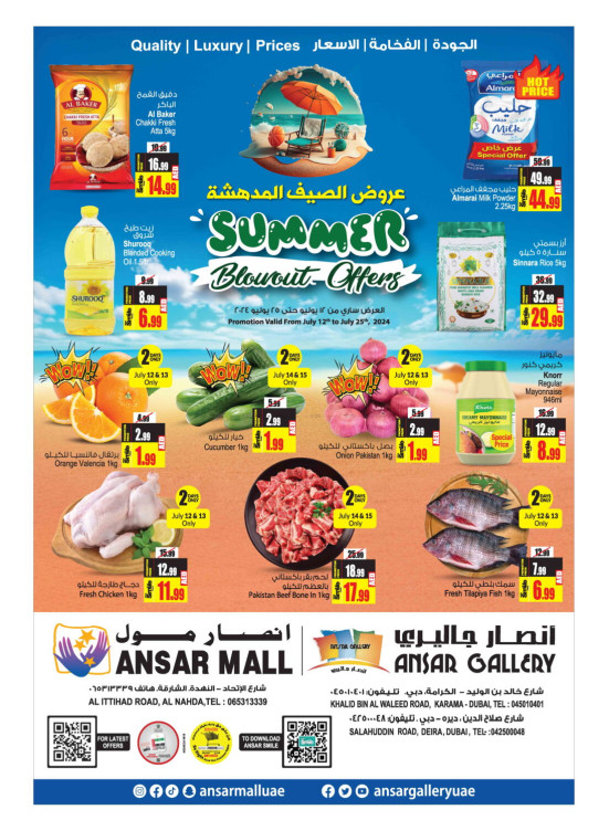 Summer Blowout Offers