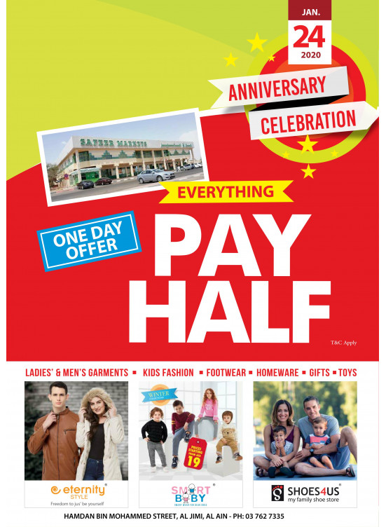 Anniversary Celebration Offers - Al Jimi, Al Ain
