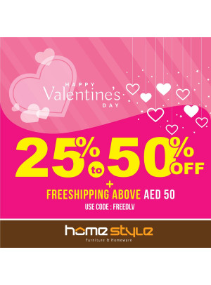 Valentine's Day Sale 25 - 50% Off