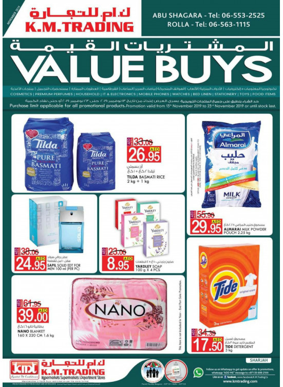 Value Buys - Abu Shagara & Rolla