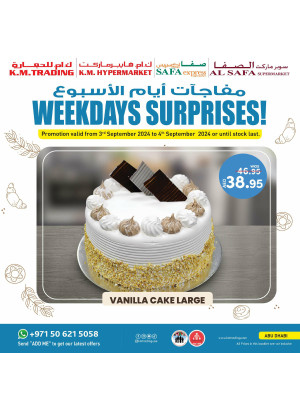 Weekdays Surprises - Abu Dhabi