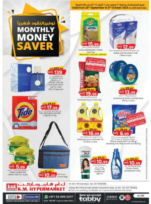 Monthly Money Saver - Al Ain