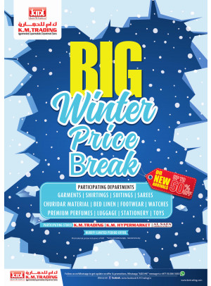 Big Winter Price Break - Up To 50% Off