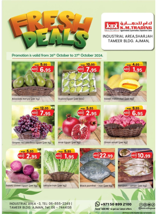 Fresh Deals - Sharjah & Ajman
