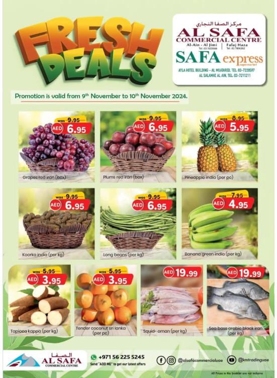 Fresh Deals - Al Safa & Safa Express, Al Ain