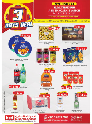 Three Days Deals - Abu Shagara