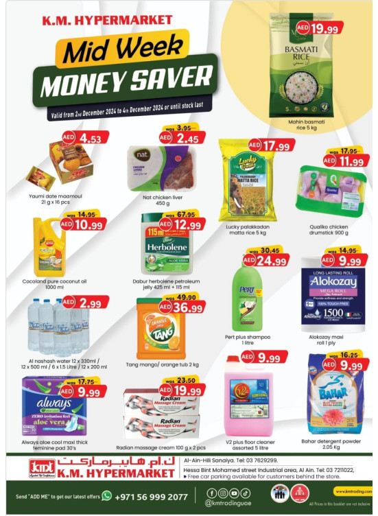 Midweek Money Saver - Al Ain