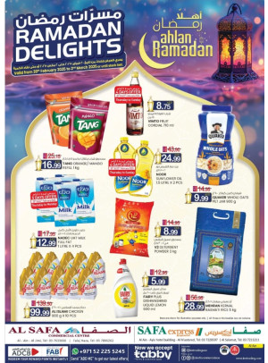 Ramadan Delights - Al Safa & Safa Express, Al Ain
