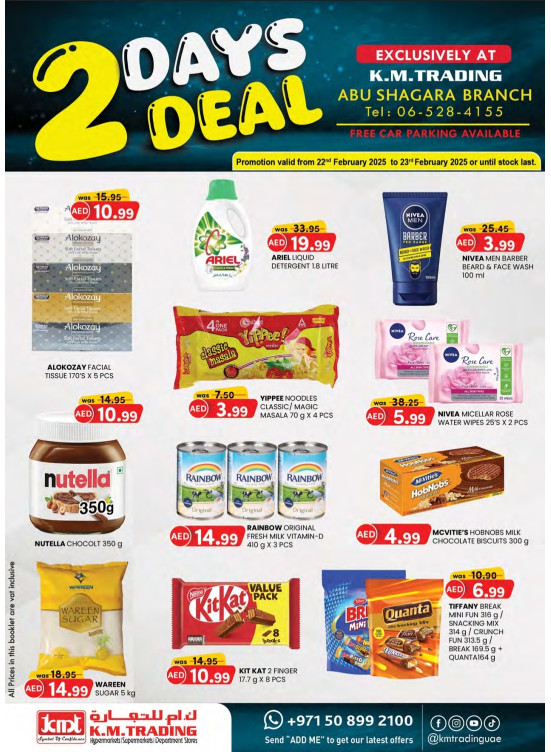 2 Days Deals - Abu Shagara