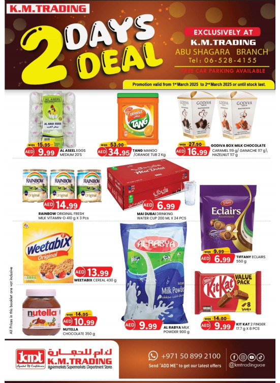 2 Days Deals - Abu Shagara