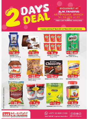 2 Days Deals - Abu Shagara