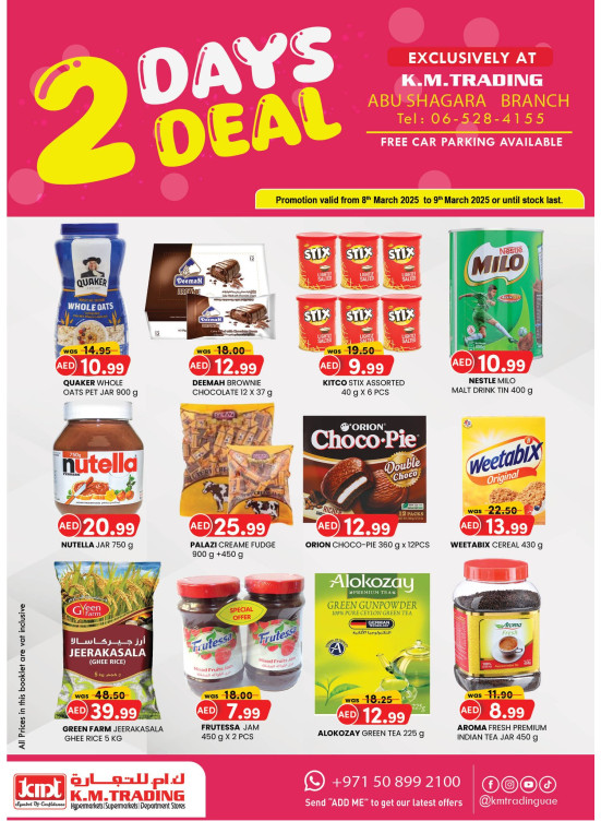 2 Days Deals - Abu Shagara