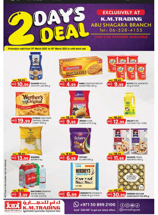 2 Days Deals - Abu Shagara
