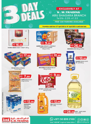 3 Days Deals - Abu Shagara