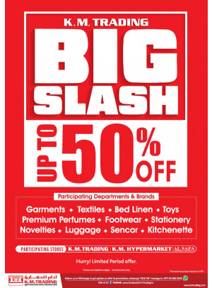 Big Slash - Up To 50% Off