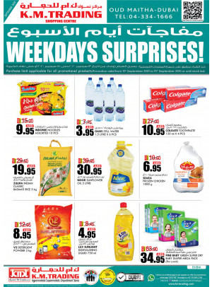 Weekdays Surprises - Dubai