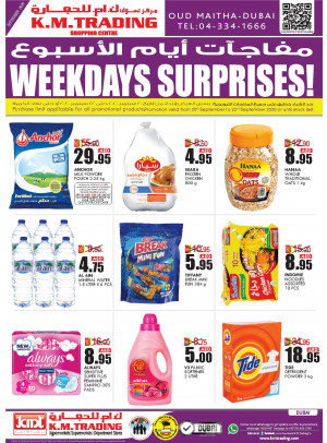 Weekdays Surprises - Dubai