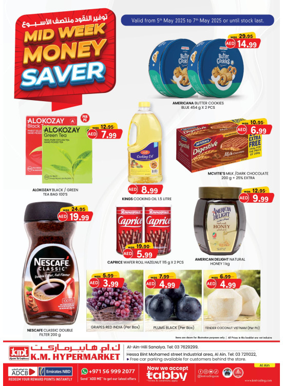 Midweek Money Saver - Al Ain