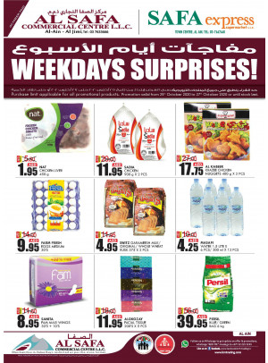 Weekdays Surprises - Al Jimi & Tonwn Centre, Al Ain