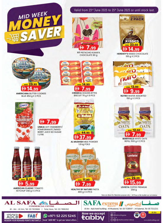 Midweek Money Saver - Al Safa & Safa Express, Al Ain