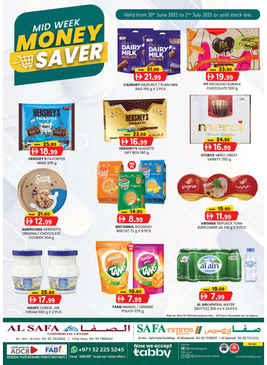 Midweek Money Saver - Al Safa & Safa Express, Al Ain