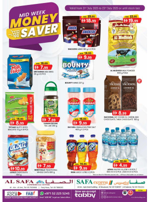 Midweek Money Saver - Al Safa & Safa Express, Al Ain