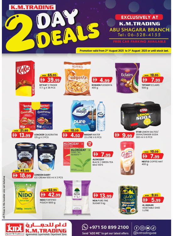 2 Days Deals - Abu Shagara