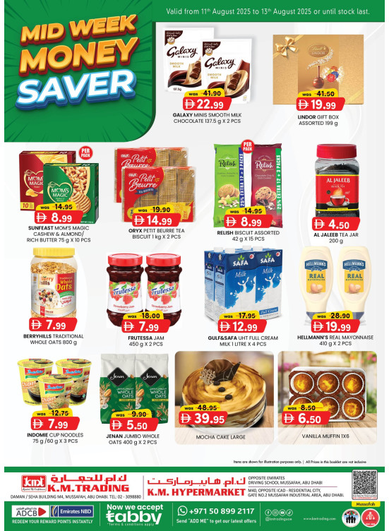 Midweek Money Saver - Mussafah Branches