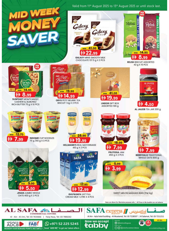 Midweek Money Saver - Al Safa & Safa Express, Al Ain