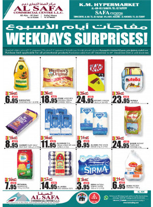 Weekdays Surprises - Al Ain