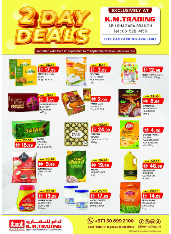 2 Days Deals - Abu Shagara