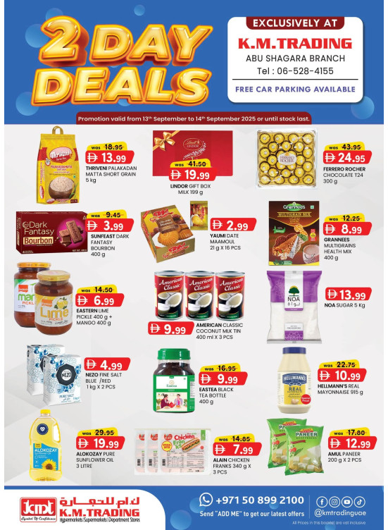 2 Days Deals - Abu Shagara