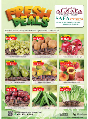 Fresh Deals - Al Safa & Safa Express, Al Ain