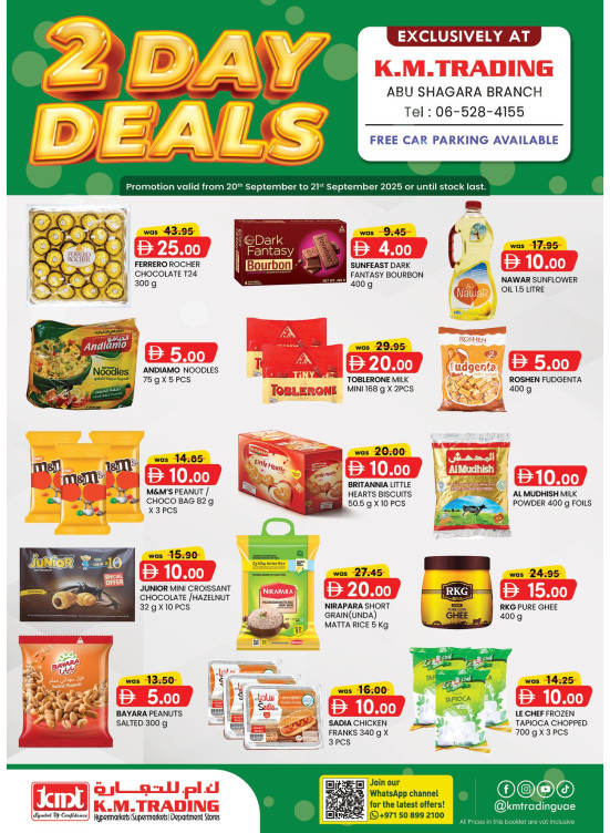 2 Days Deals - Abu Shagara