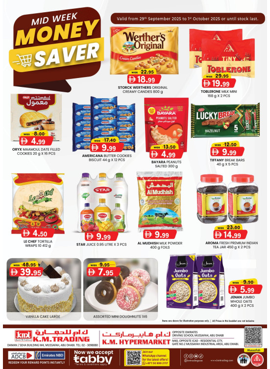 Midweek Money Saver - Mussafah Branches