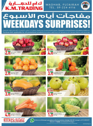 Weekdays Surprises - Fujairah